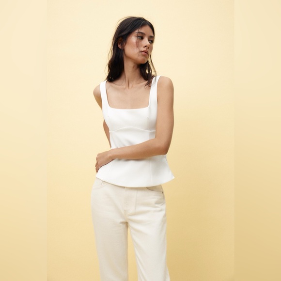 NWT zara back bow top - Picture 2 of 4